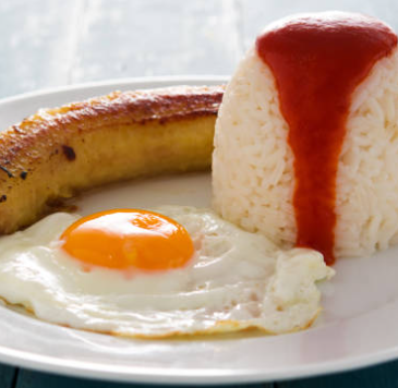 arroz a la cubana